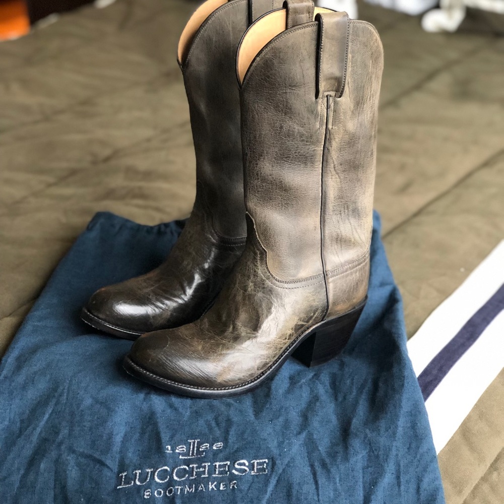 NEW Lucchese Custom Heeled Boots!